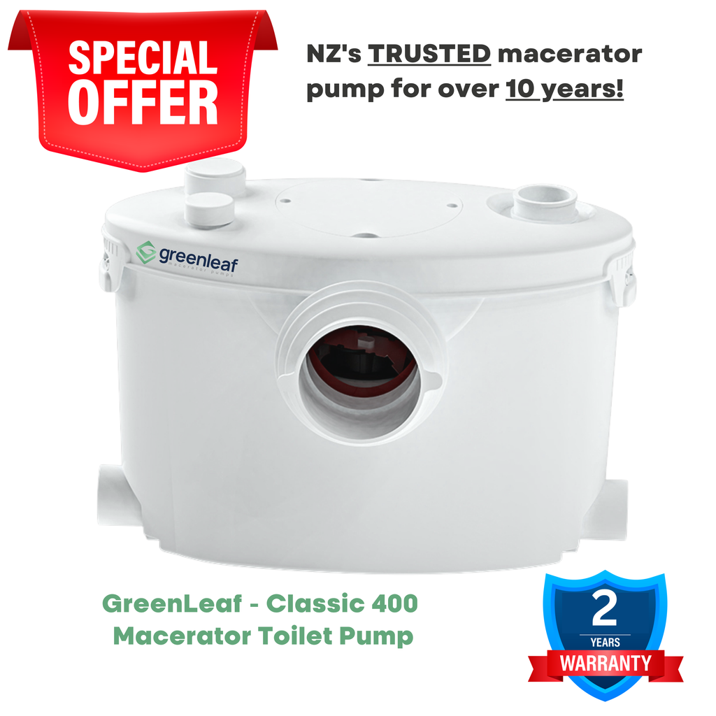 Greenleaf Classic - 400 Sewage/Grey Water Macerator Pump