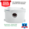 Greenleaf Classic - 400 Sewage/Grey Water Macerator Pump