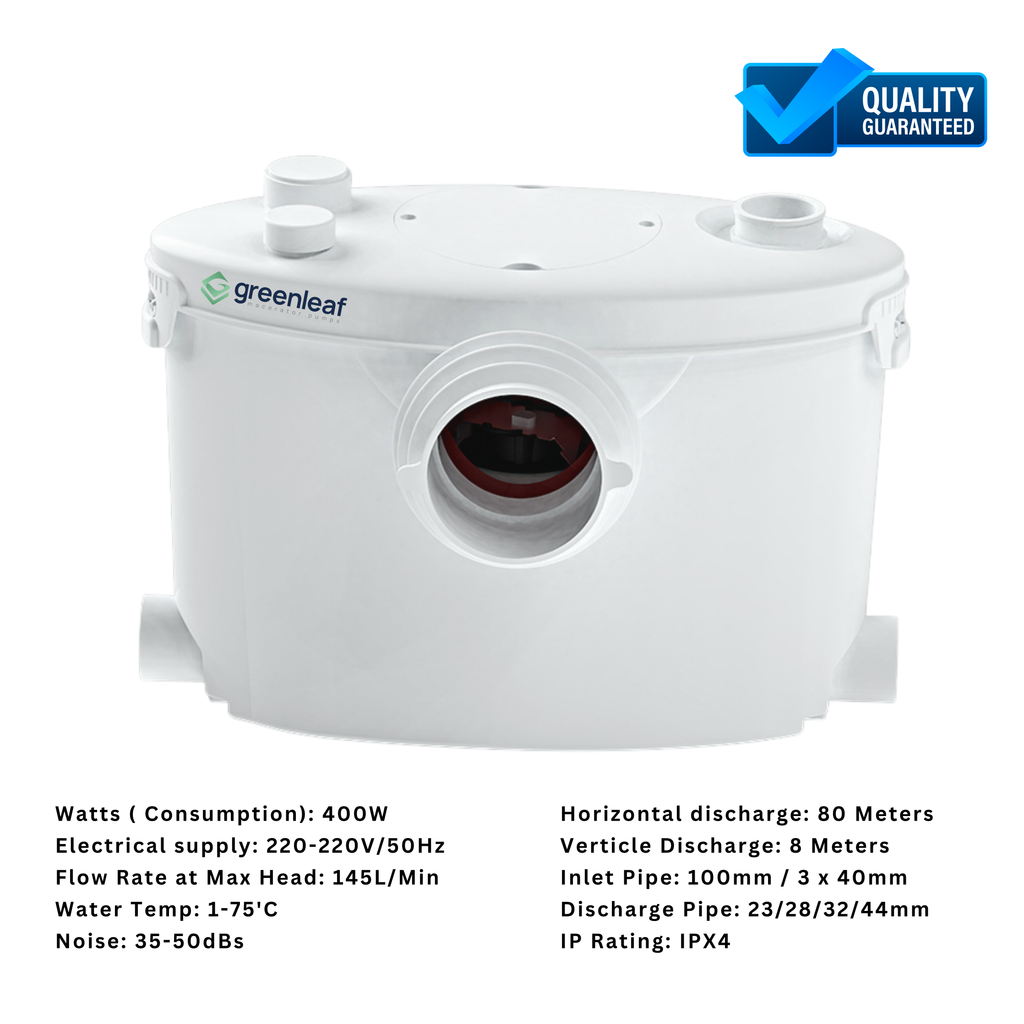 Greenleaf Classic - 400 Sewage/Grey Water Macerator Pump