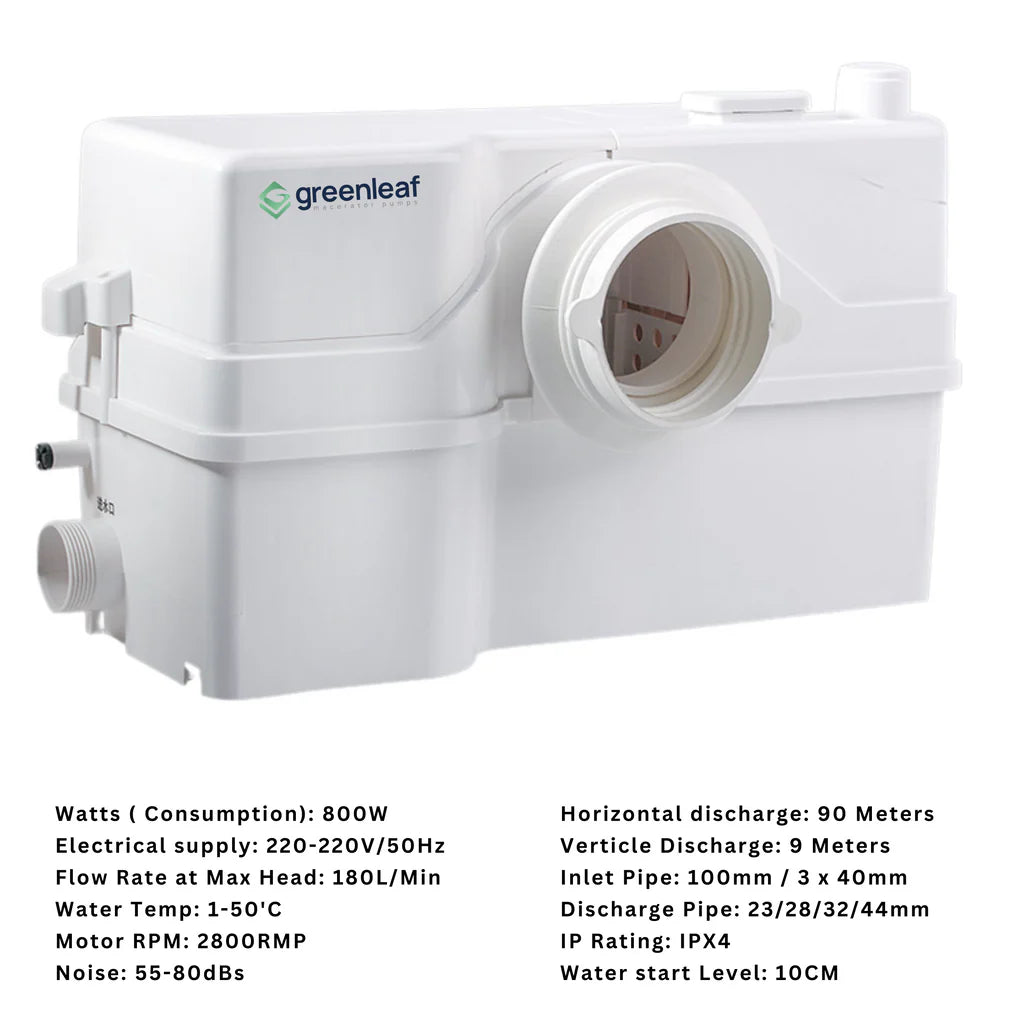 GreenLeaf Pro 800 - Macerator / Grinder